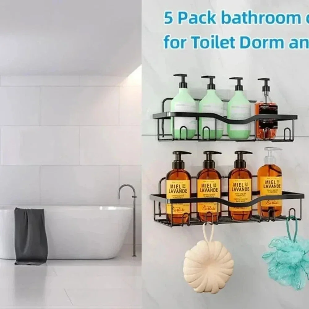 Shower Caddy Shelf Organizer, self Adhesive Shower Shelves, Shelf for Sh…